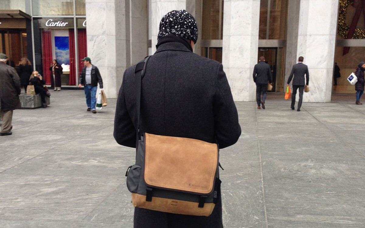 EVENaBAG leather tote bag for men